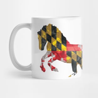 The Maryland Horse Mug